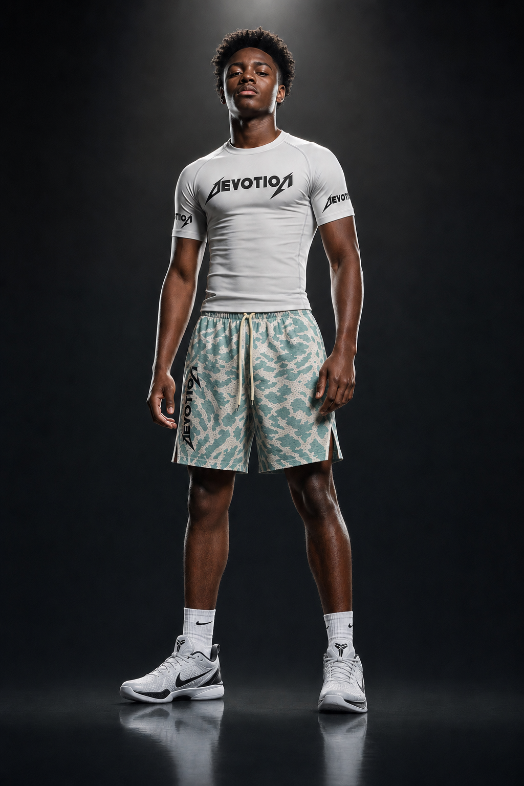Forest Storm Mesh Shorts