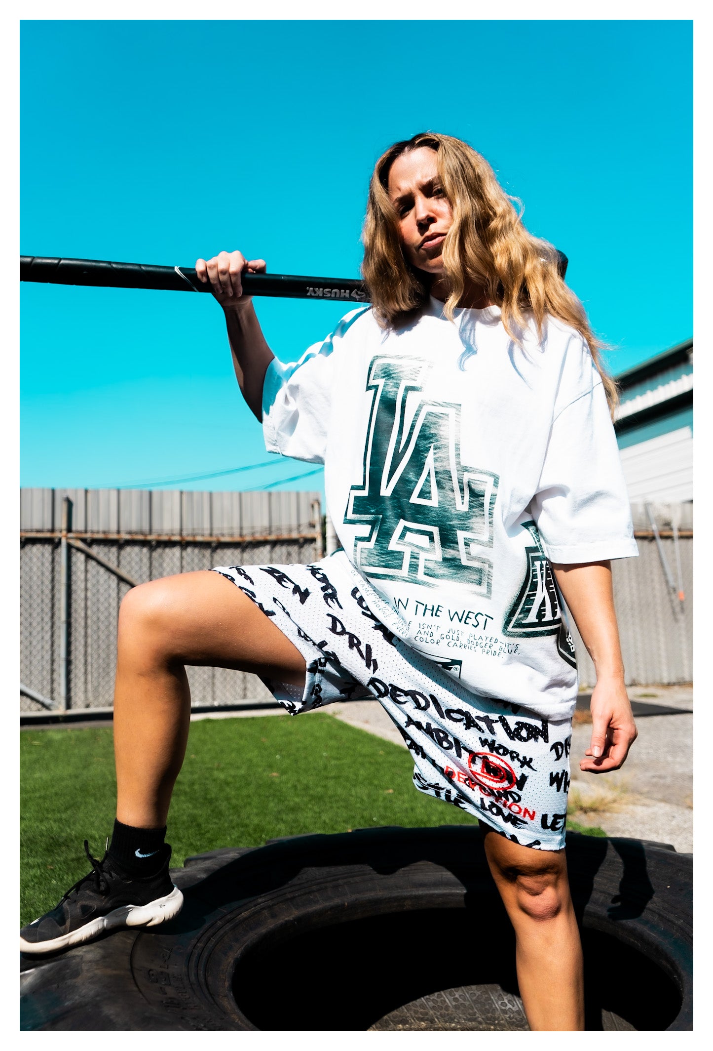 I LOVE LA OVERSIZED SHIRT