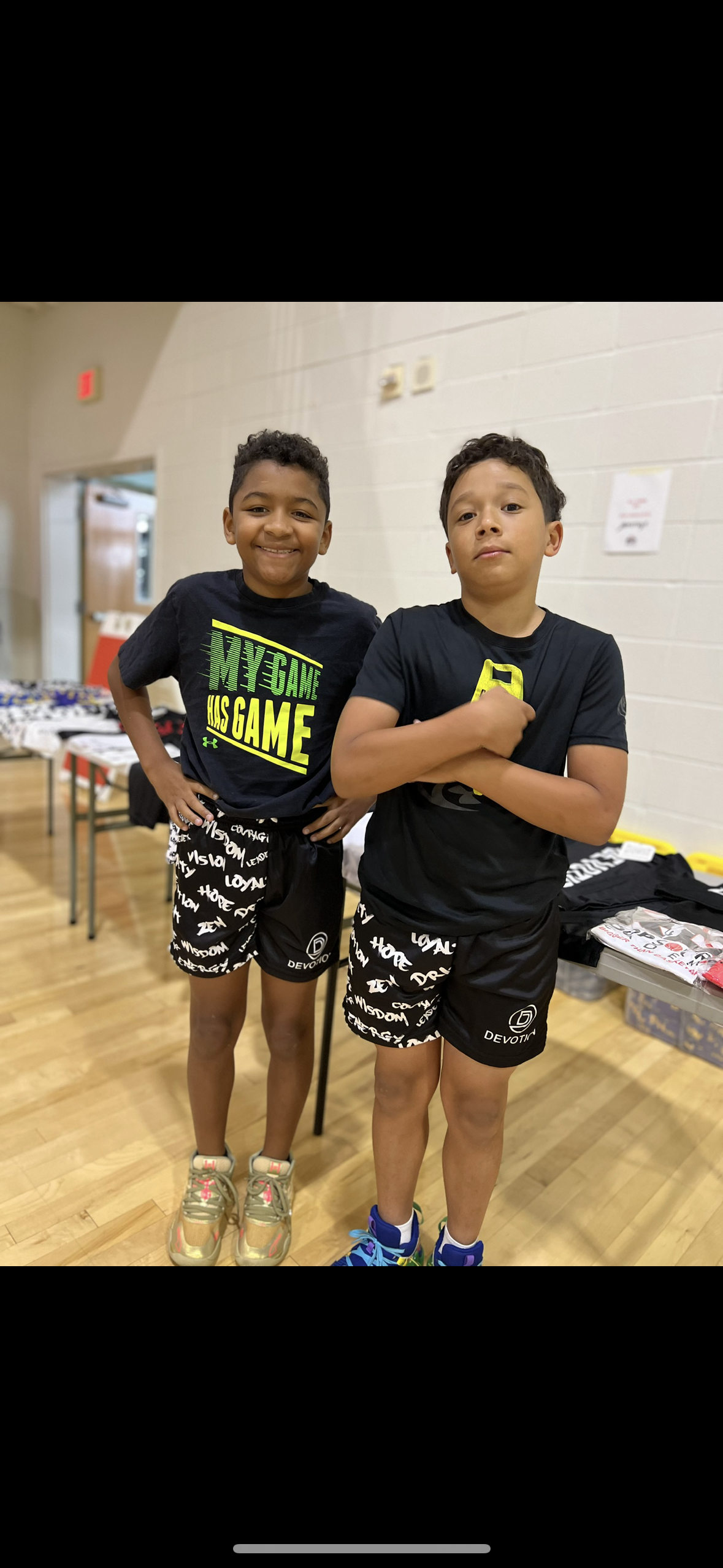 2 Tone Affirmation Shorts