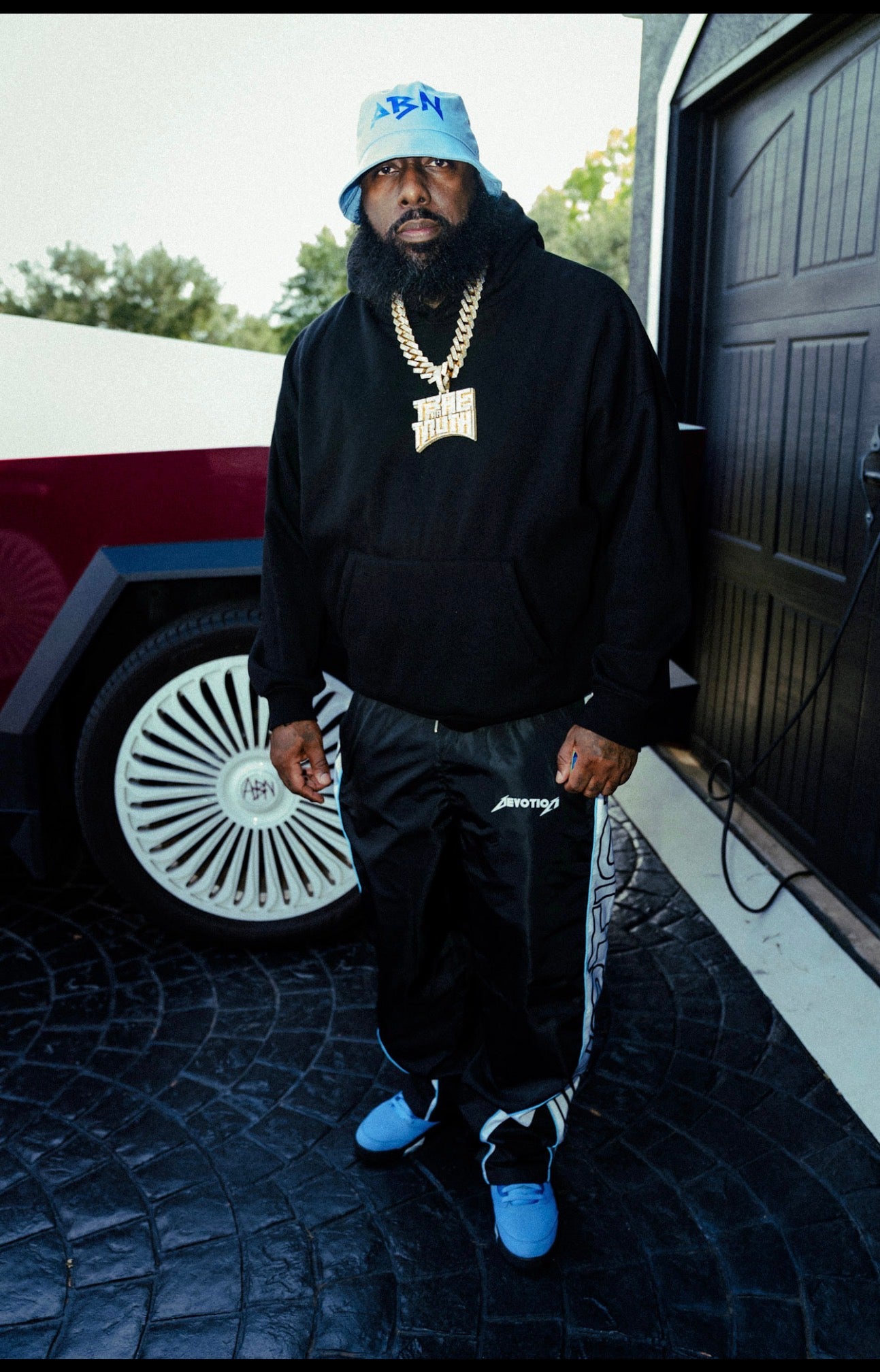 Black and White Devotion Full Tracksuit Set (PREORDER)