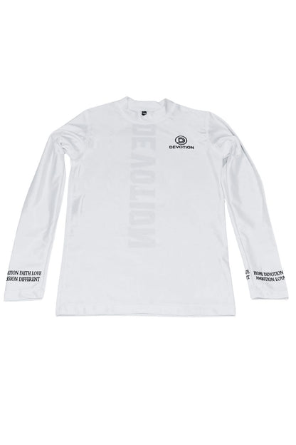 Devotion Long Two Sleeve Shooter Shirt White