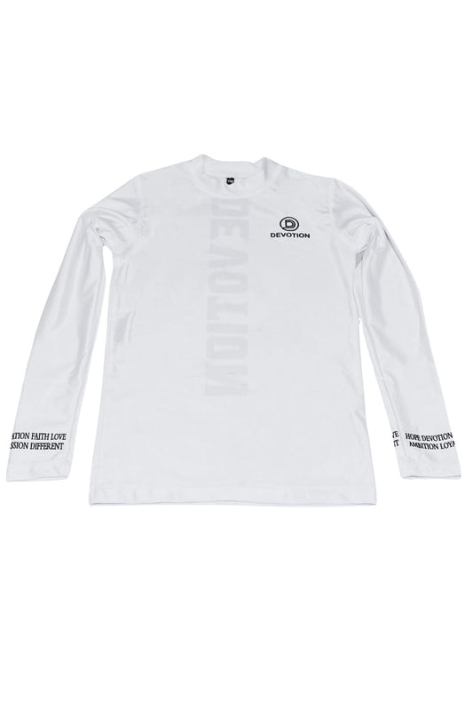 Devotion Long Two Sleeve Shooter Shirt White