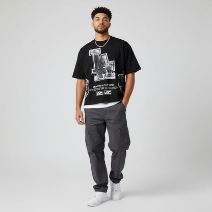 I LOVE LA OVERSIZED SHIRT