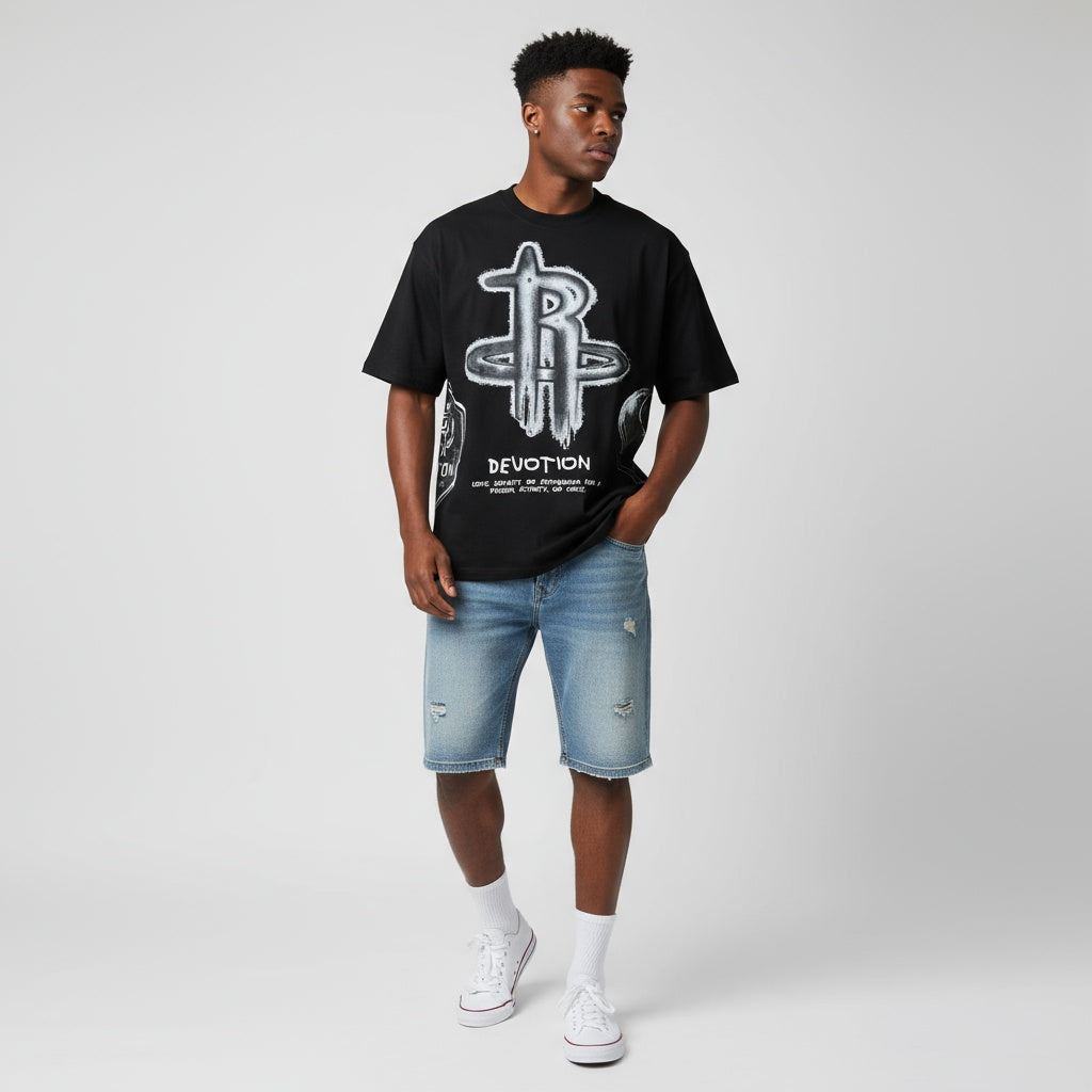 I LOVE HOUSTON OVERSIZED SHIRT