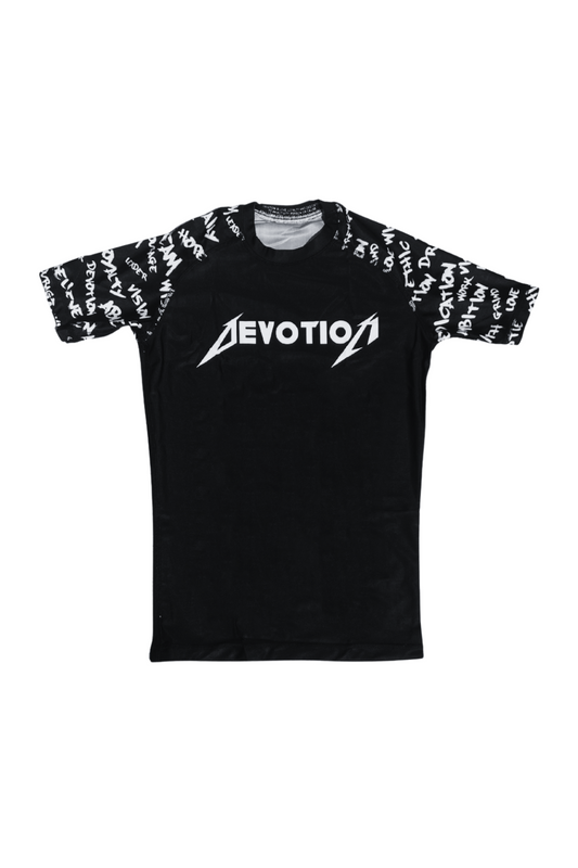 Devotion Word Sleeve Compression Shirt