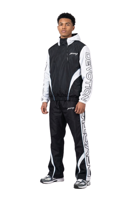 Black and White Devotion Full Tracksuit Set (PREORDER)