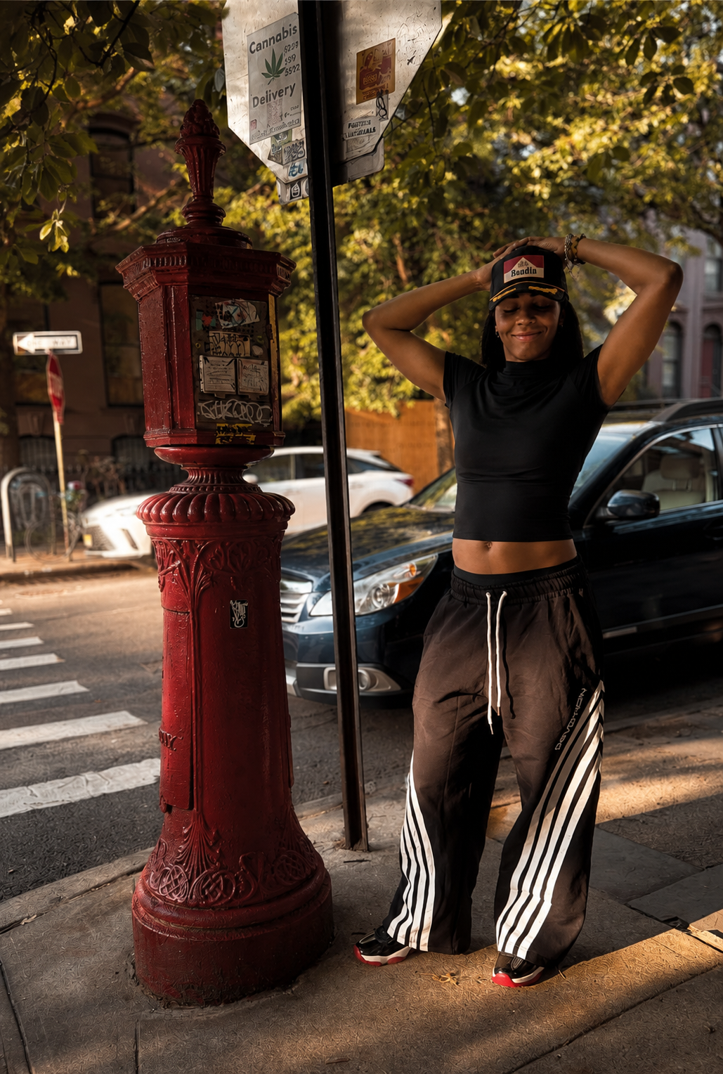 Devotion Essential Oversized Track Pants