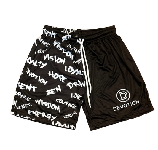 2 Tone Affirmation Shorts