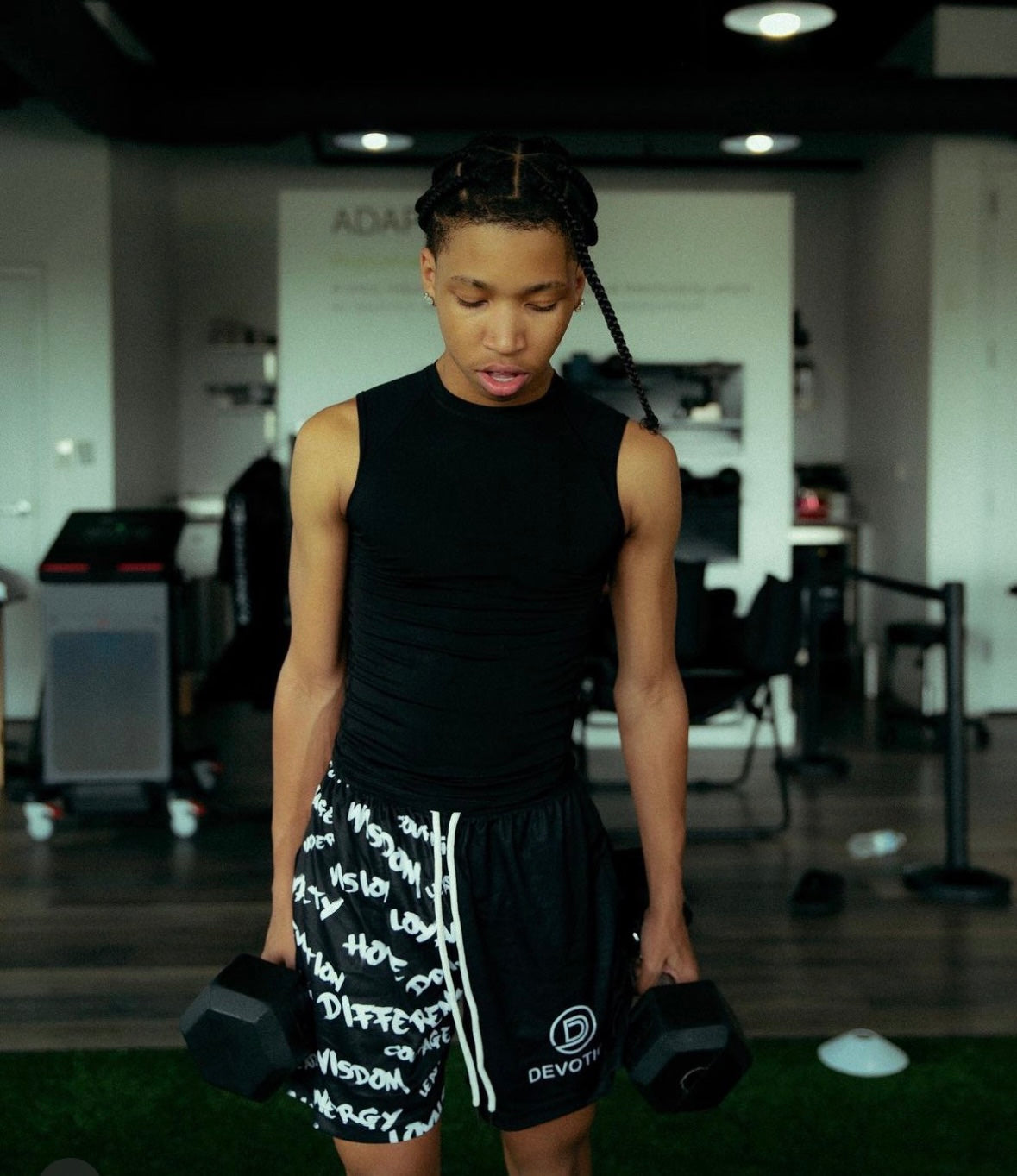 2 Tone Affirmation Shorts