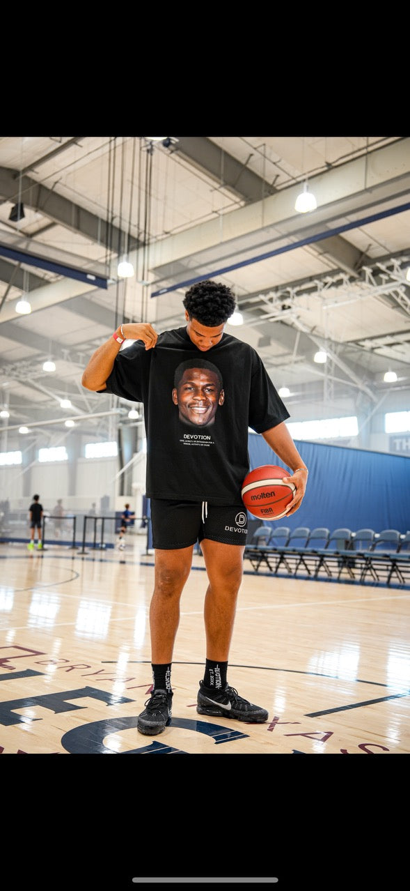 AE/Jordan Face Split Oversized Shirt