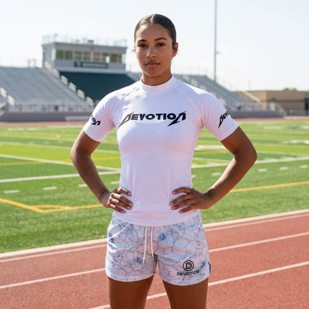 Devotion Floral Mesh Shorts