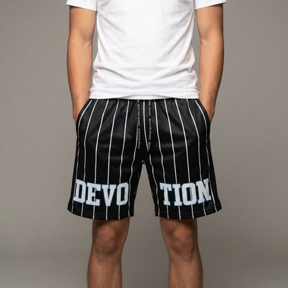Devotion Classic Pinstripe Shorts