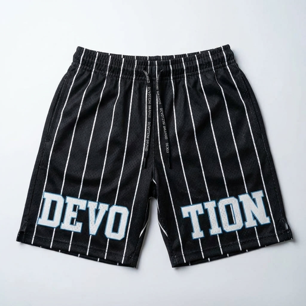 Devotion Classic Pinstripe Shorts